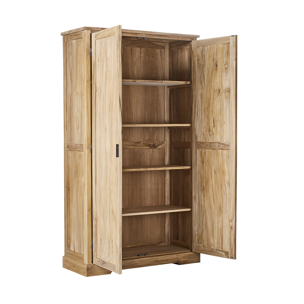 Armoire en teck massif 115 cm - Image 3