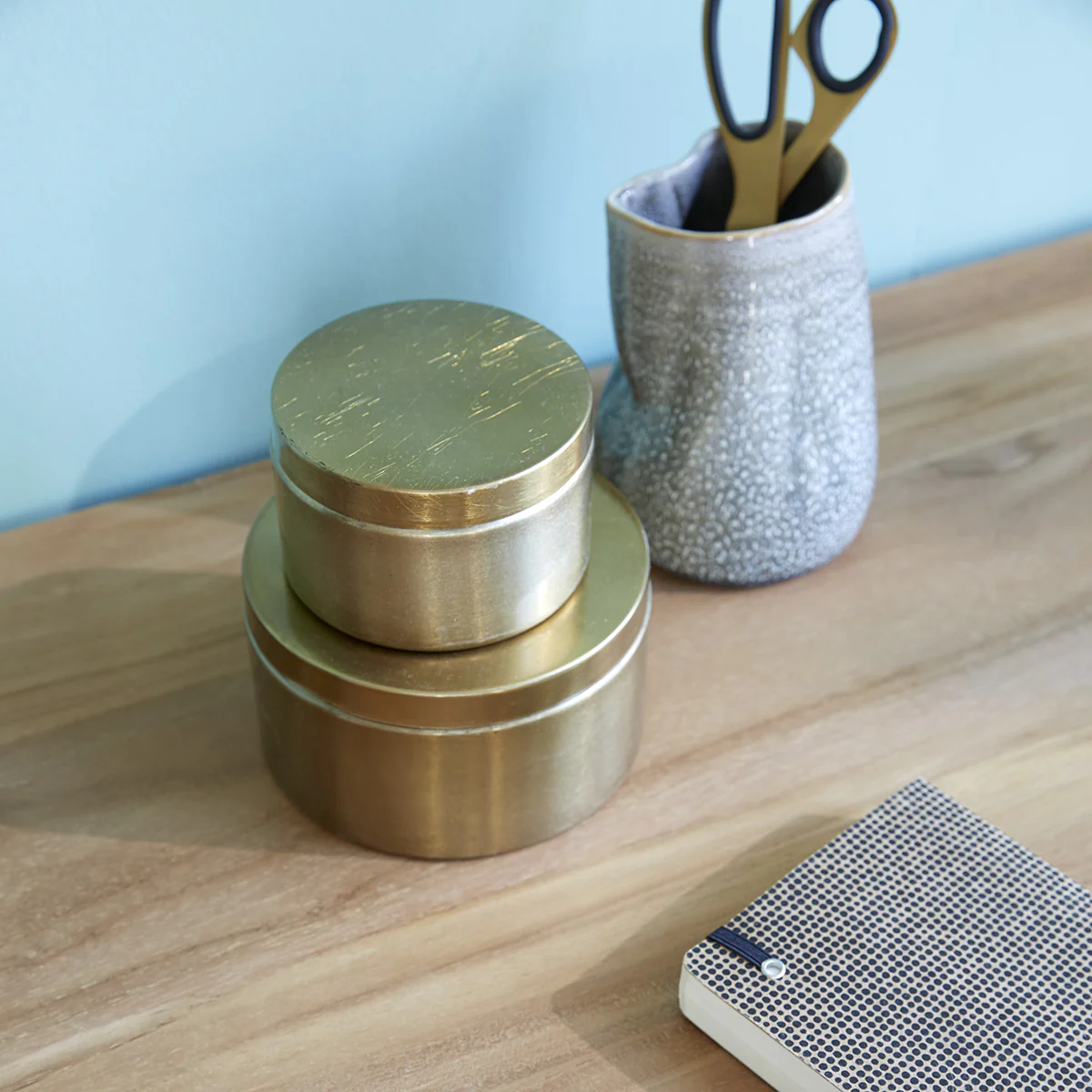 Bureau en teck massif 130 cm - Image 4