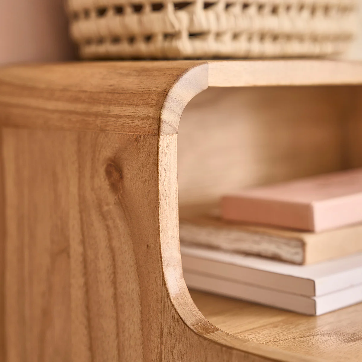 Bureau en mindi massif 90 cm - Image 6