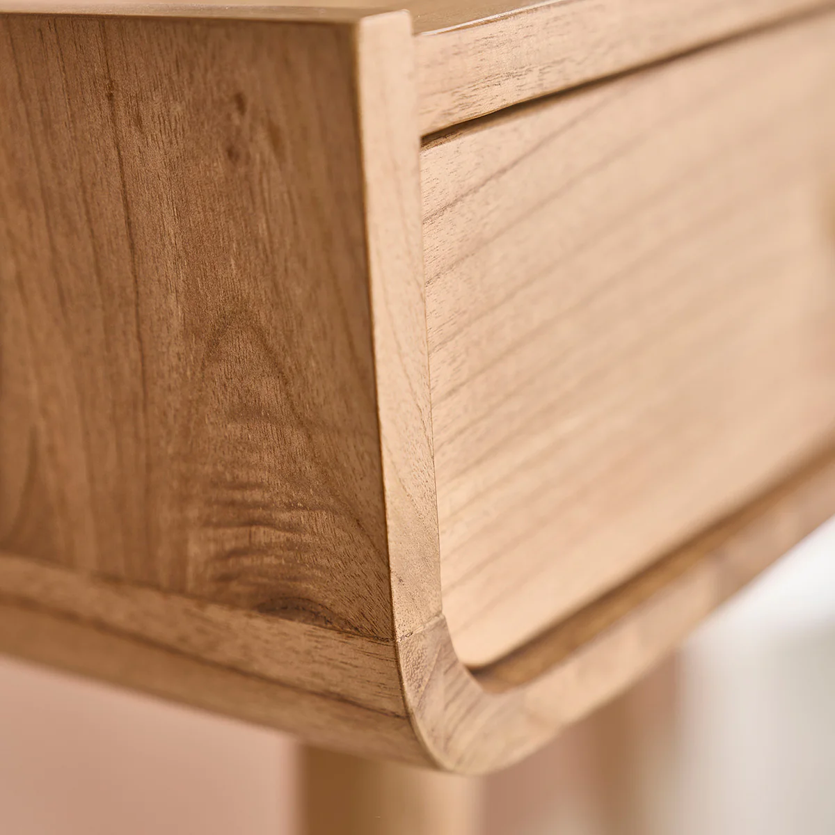 Bureau en mindi massif 90 cm - Image 8