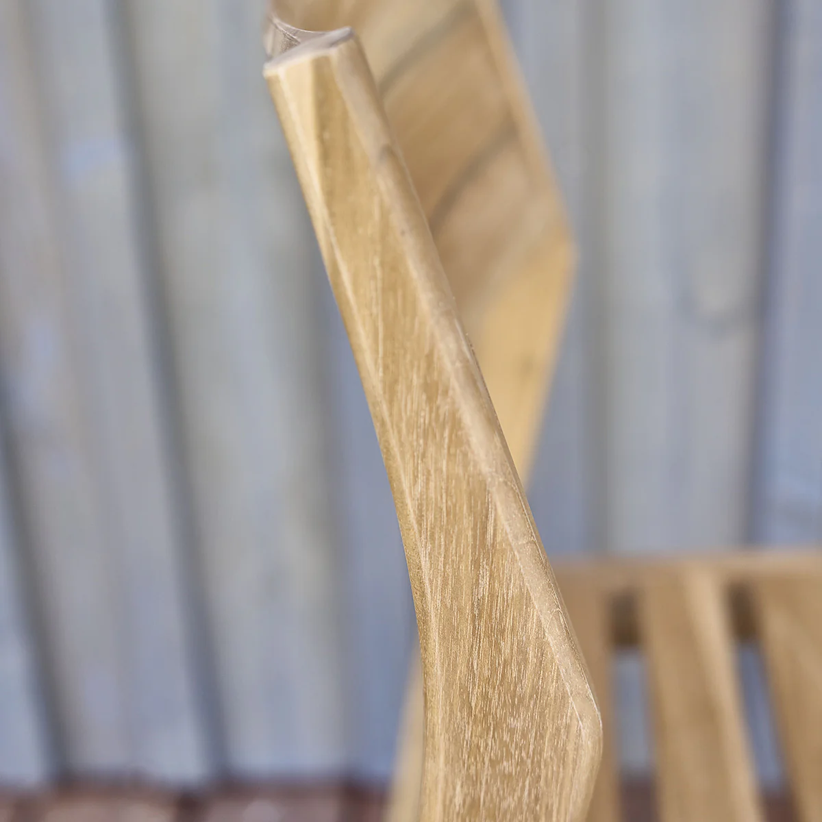 Chaise de jardin en teck massif - Image 4