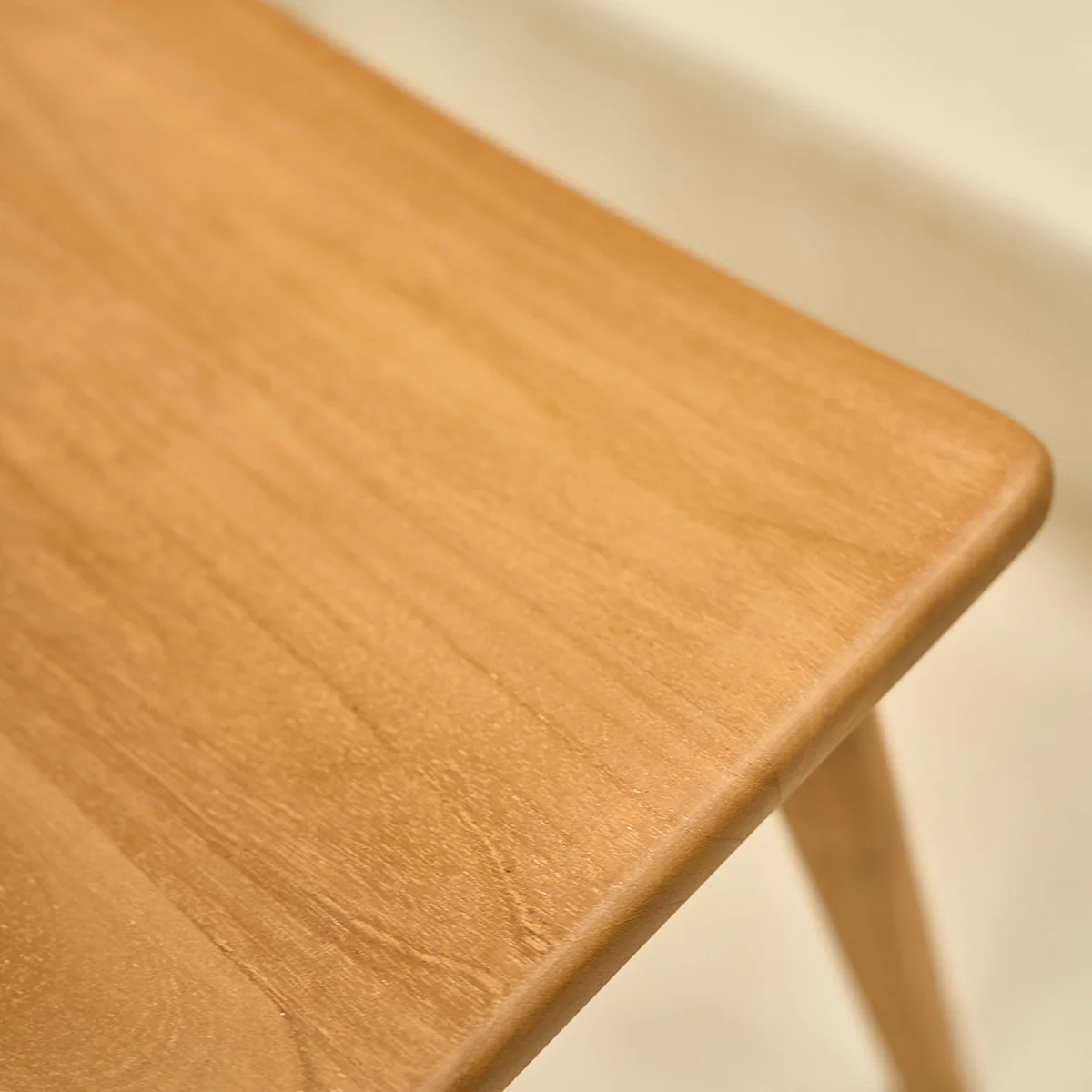 Chaise en teck massif et cannage - Image 5