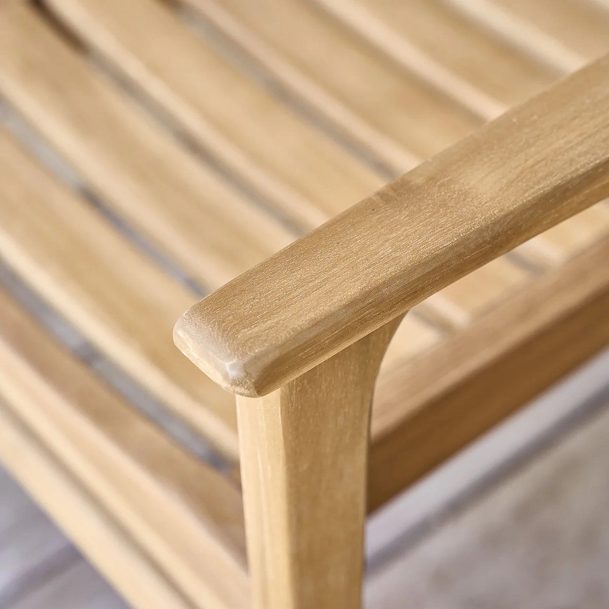 Fauteuil de jardin en teck massif (lot de 2) - Image 5