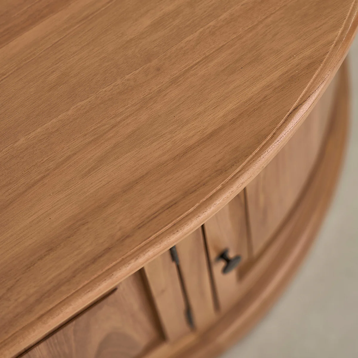 Meuble TV en bois de teck 160 cm - Image 6