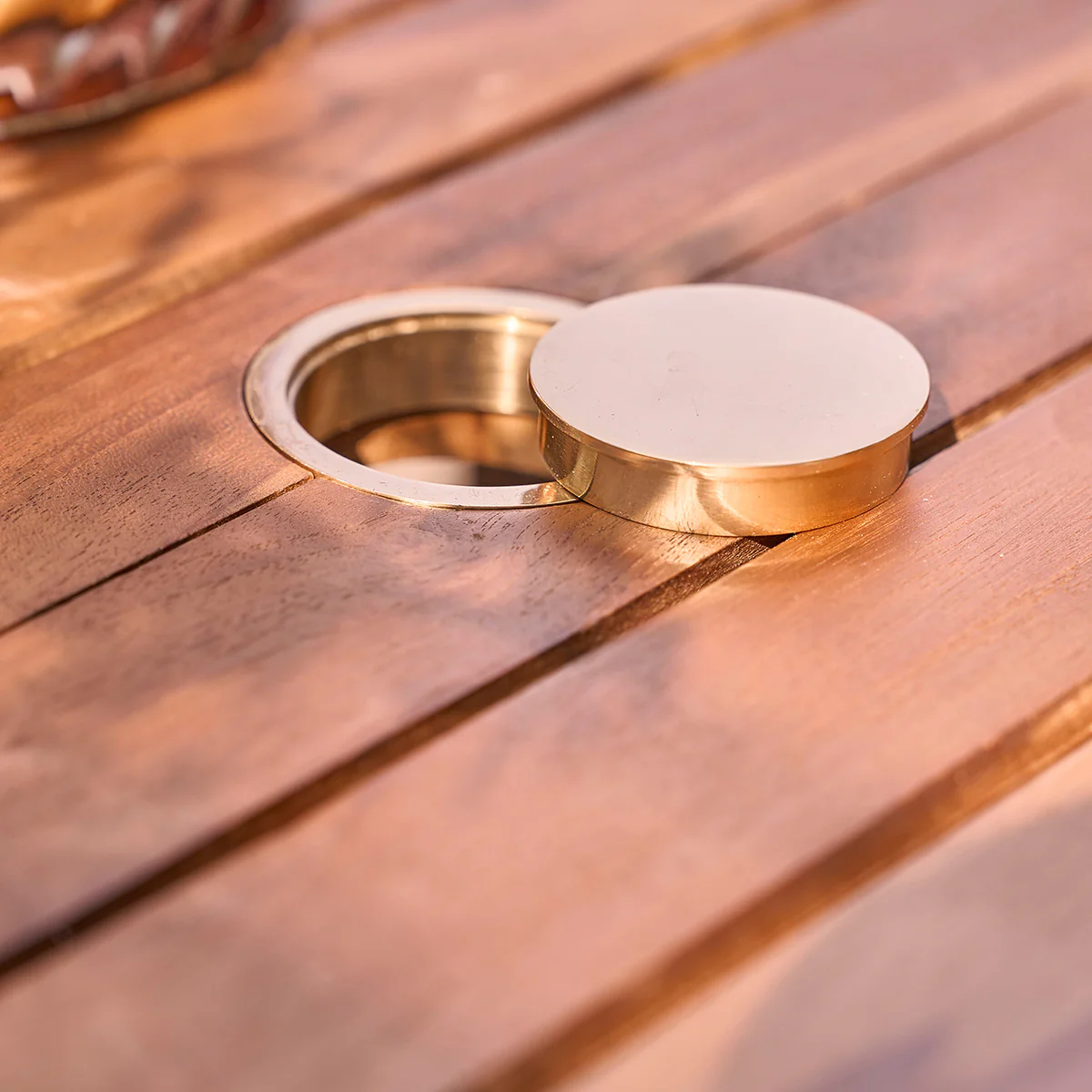 Salon de jardin en teck huilé massif extensible 6/8 pers. - Image 8