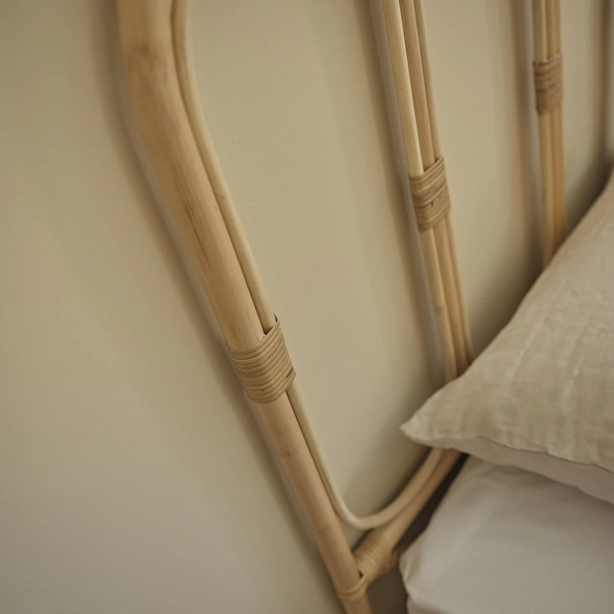 Tête de lit en rotin 160 cm - Image 5