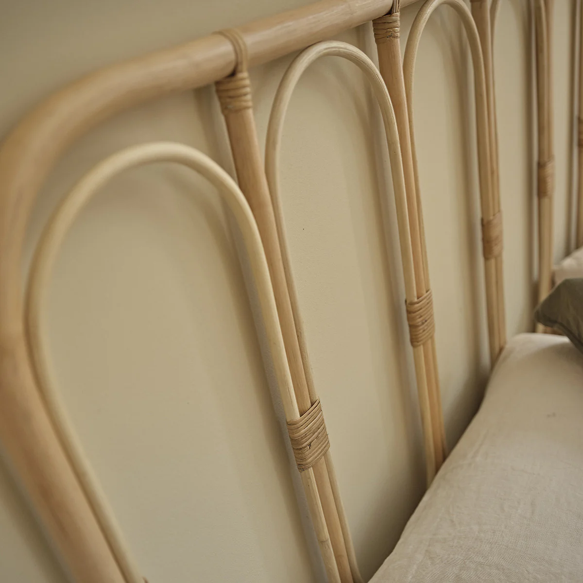 Tête de lit en rotin 160 cm - Image 6