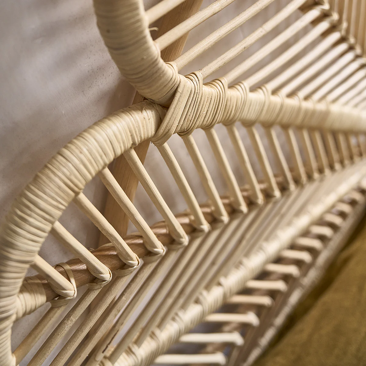 Tête de lit en rotin 140 cm - Image 5