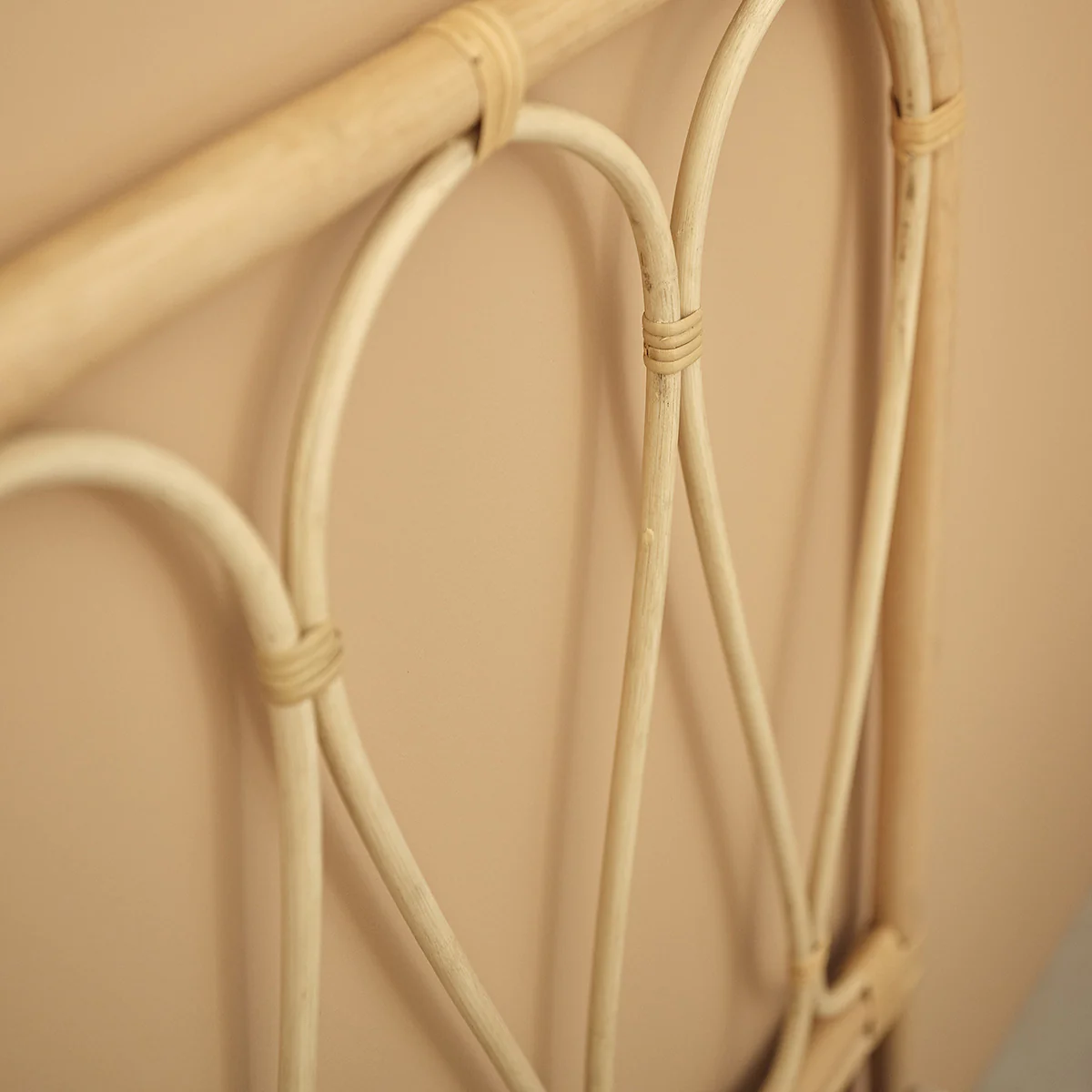 Tête de lit enfant en rotin 90 cm - Image 4