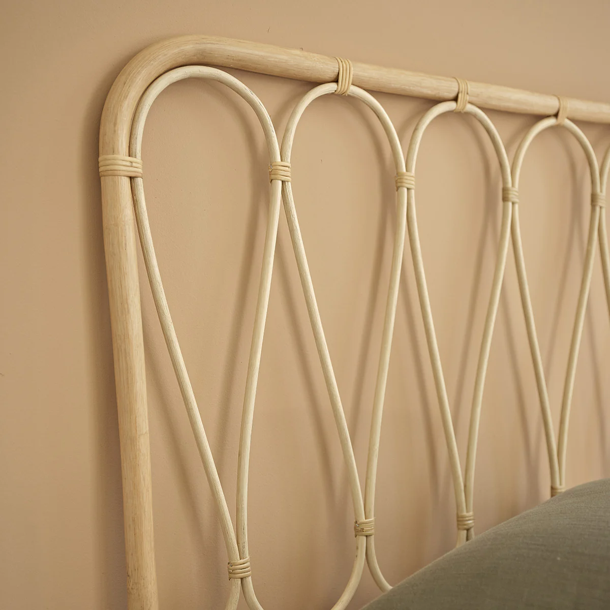 Tête de lit enfant en rotin 90 cm - Image 6