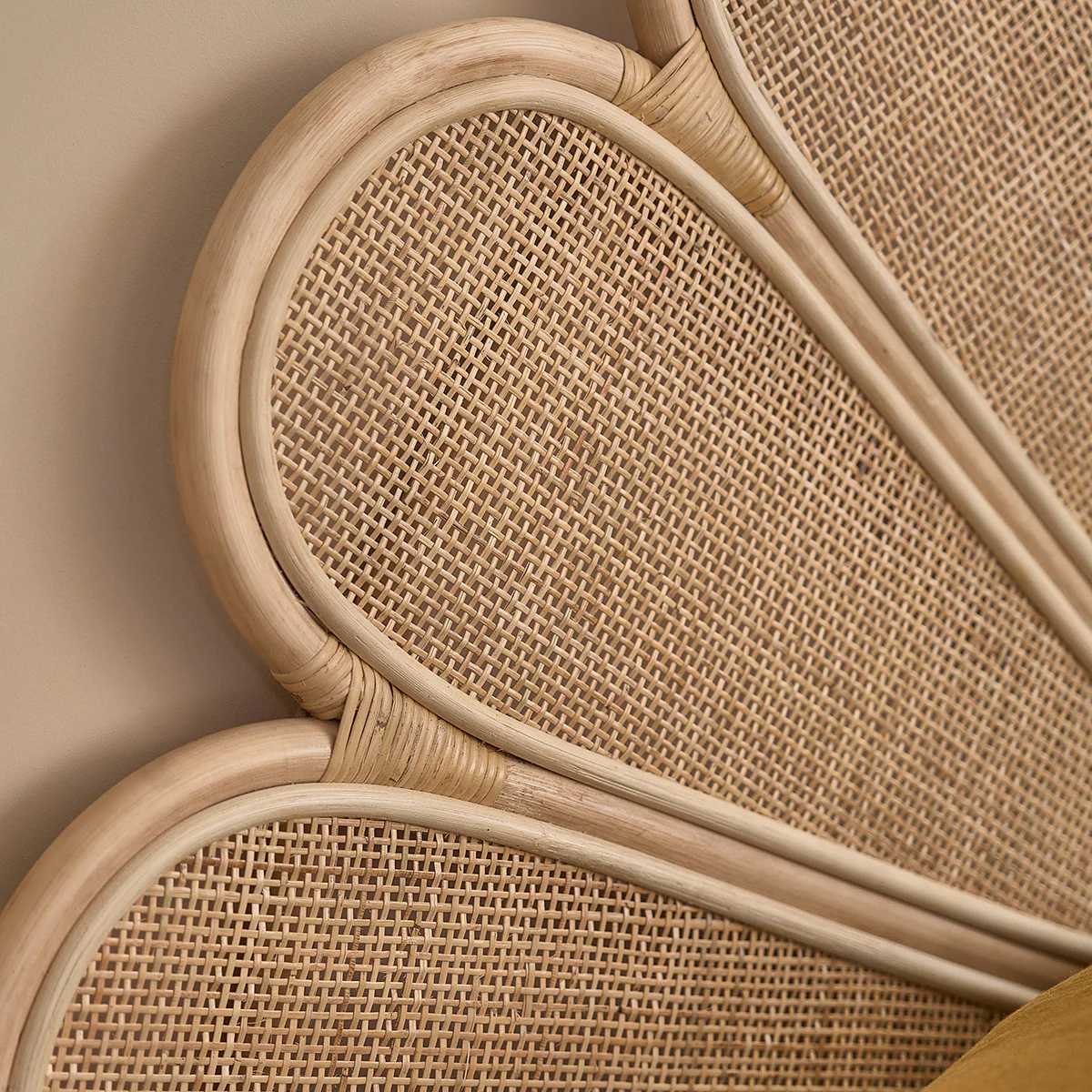 Tête de lit en rotin et cannage 140 cm - Image 6