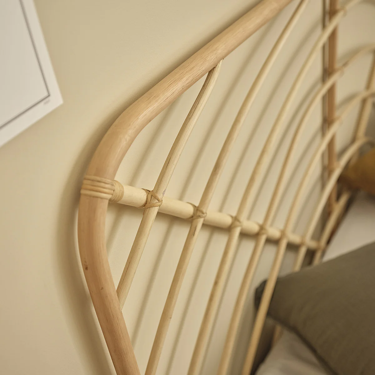Tête de lit en rotin 160 cm - Image 4