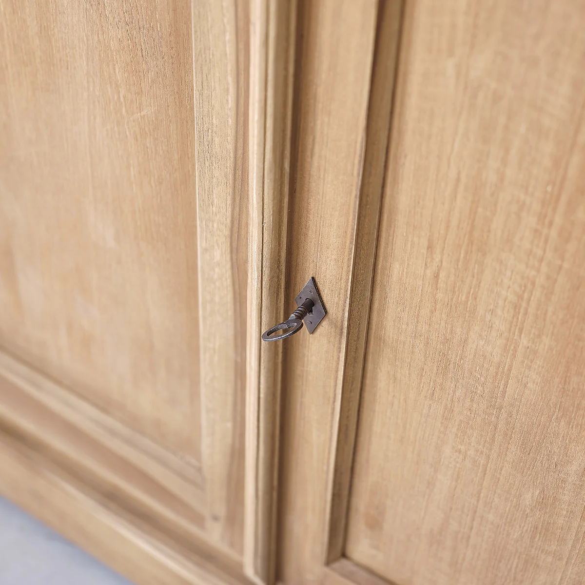 Vaisselier en teck massif 120 cm - Image 4