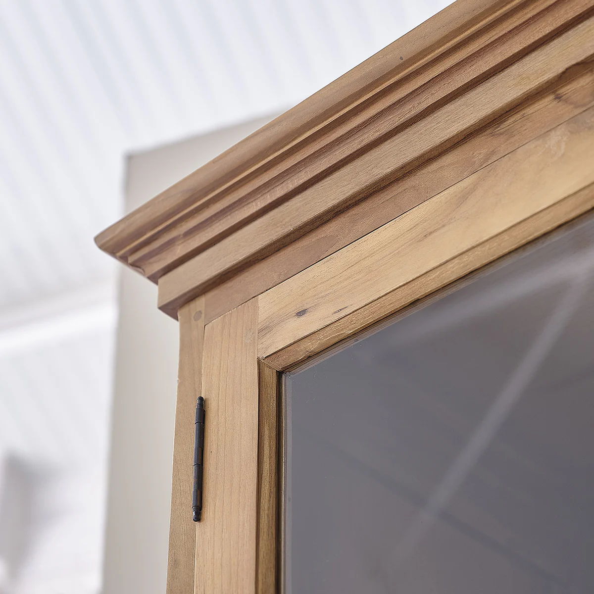 Vaisselier en teck massif 120 cm - Image 6